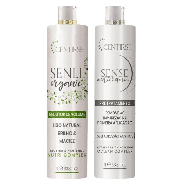 Kit Redutor Orgânico Senli Orgânica Sem Formol Centirse 1 Litro