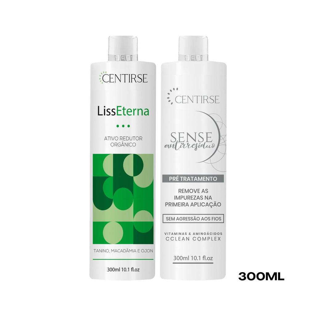 Redutor de Volume Orgânico LissEterna Centirse 300ml Kit Profissional