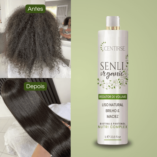 Kit Redutor Orgânico Senli Orgânica Sem Formol Centirse 1 Litro