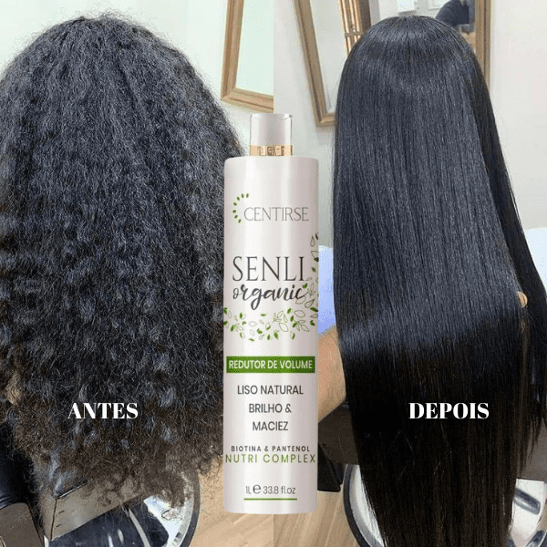 Kit Redutor Orgânico Senli Orgânica Sem Formol Centirse 1 Litro