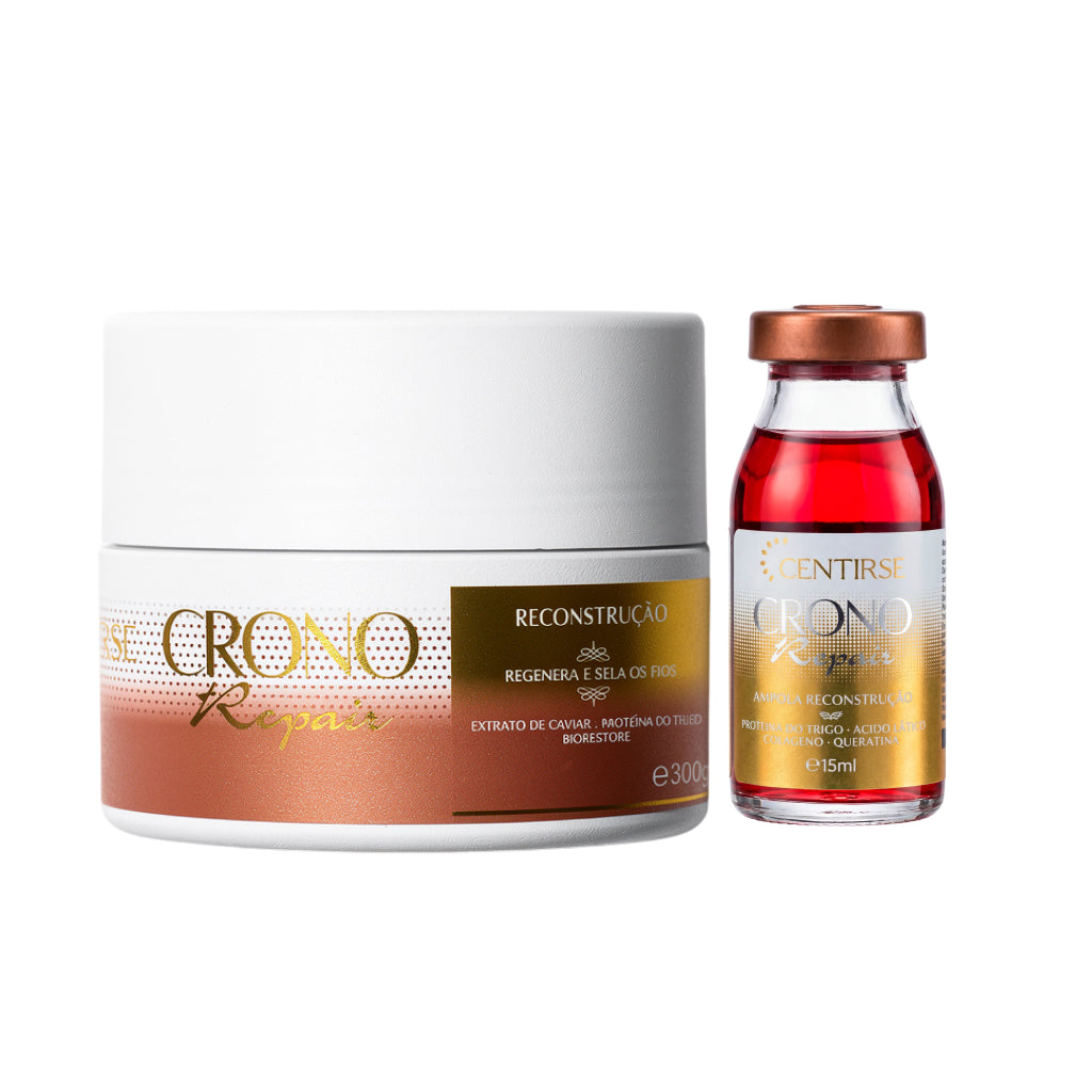 Kit Máscara e Ampola Crono Repair: Reconstrução
