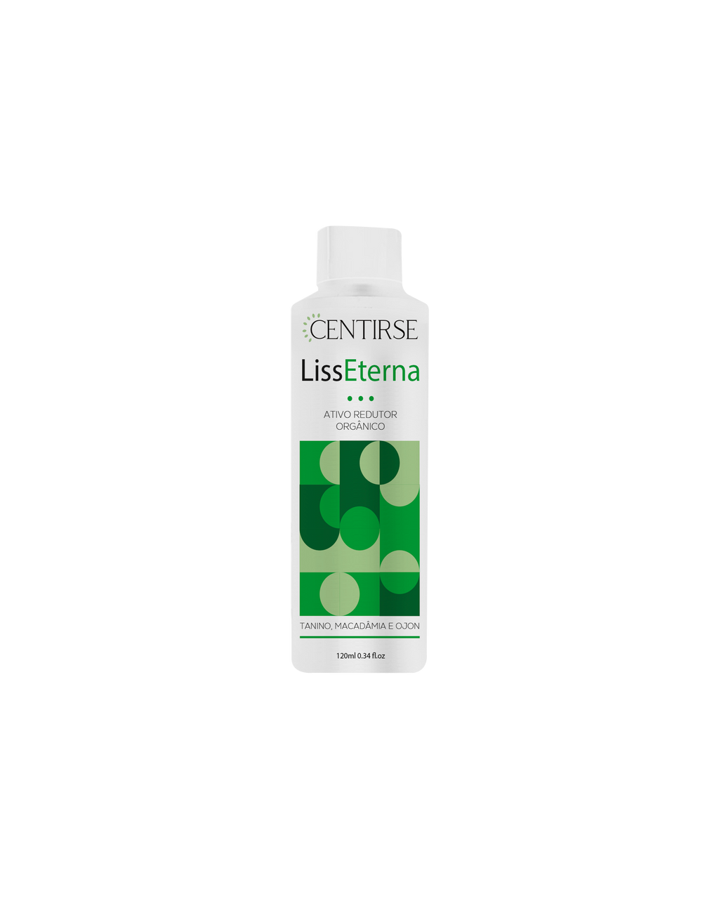 Redutor Orgânica LissEterna Centirse 120ml Kit Profissional Kit Shampoo + Ativo