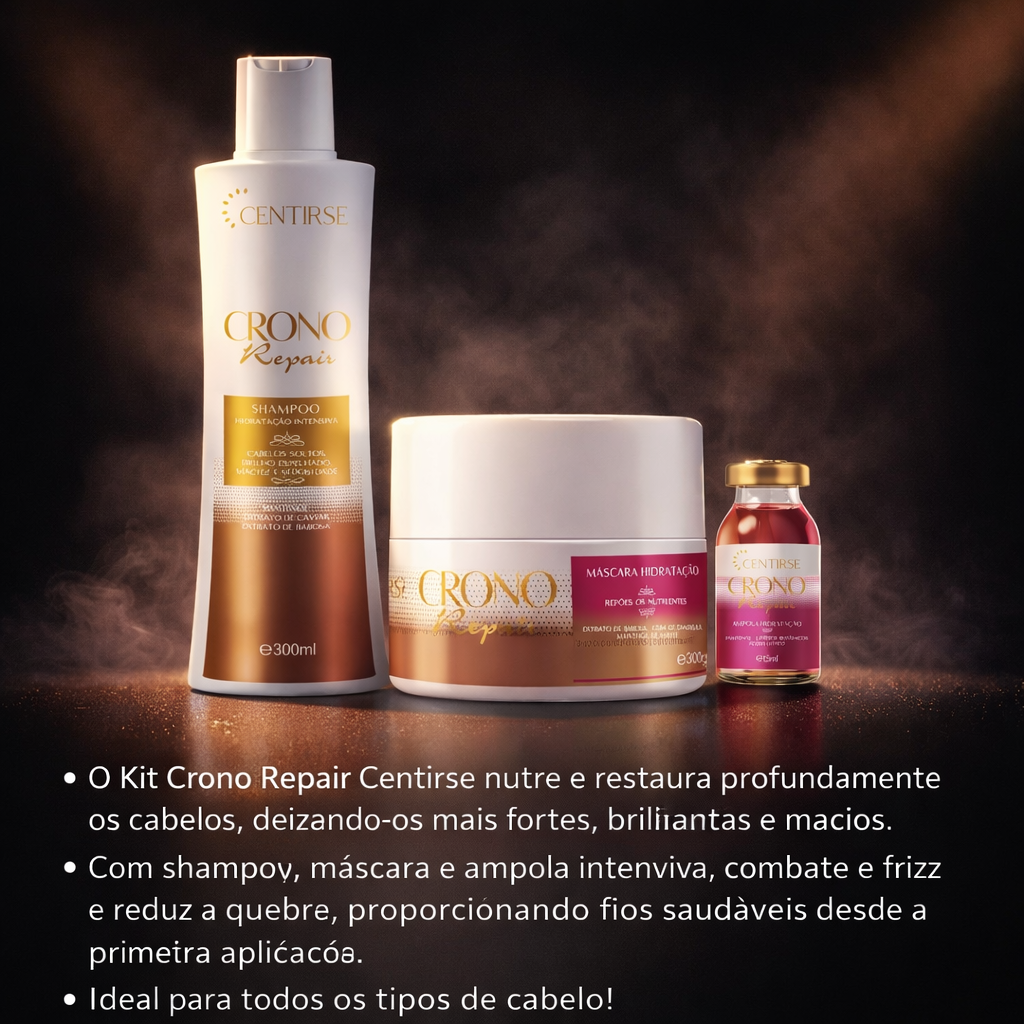 Kit de Hidratação Capilar Crono Repair Centirse
