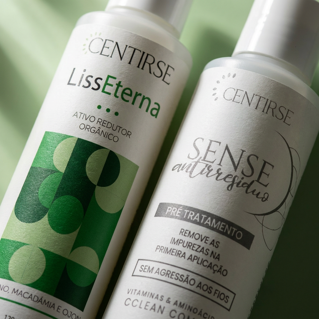 Redutor de Volume Orgânico LissEterna Centirse 300ml Kit Profissional